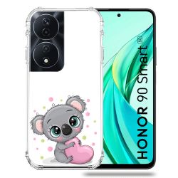 Coque Renforcée Pour Honor 90 Smart 5G Animal Koala Cœur