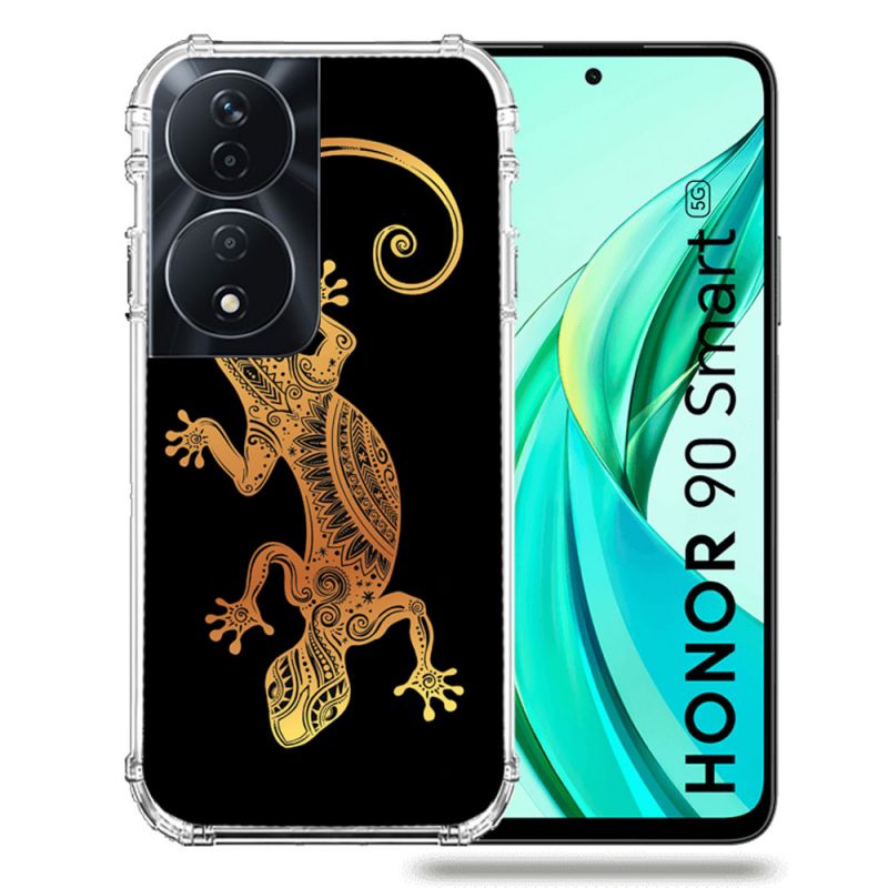 Coque Renforcée Pour Honor 90 Smart 5G Animal Lezard Noir