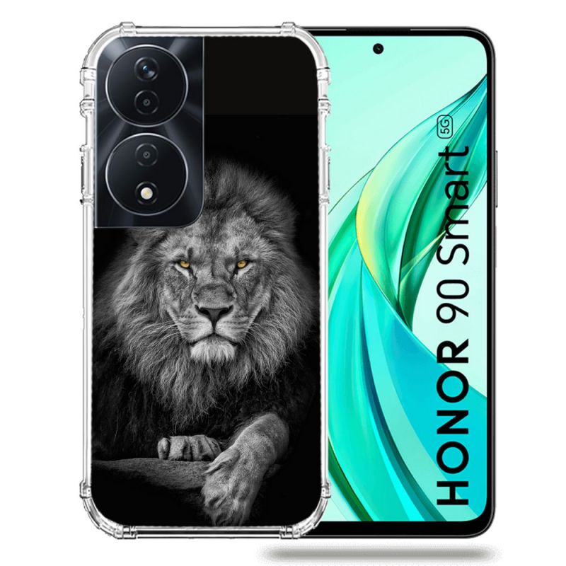 Coque Renforcée Pour Honor 90 Smart 5G Animal Lion Majestueux