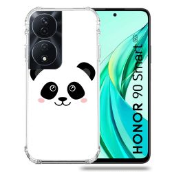 Coque Renforcée Pour Honor 90 Smart 5G Animal Panda Blanc