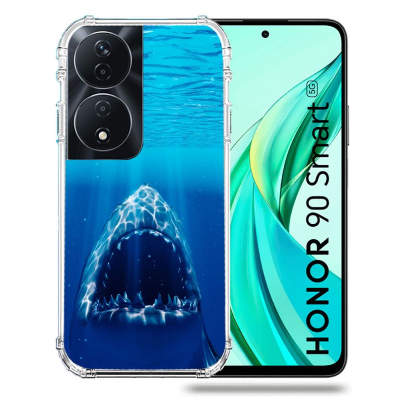 Coque Renforcée Pour Honor 90 Smart 5G Animal Requin Dent