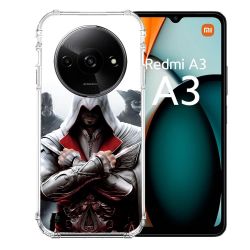 Coque Renforcée Pour Xiaomi Redmi A3 Assassin Creed Mask