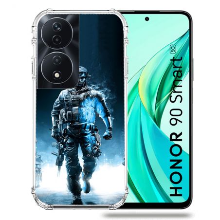 Coque Renforcée Pour Honor 90 Smart 5G Call Of Duty Guerrier