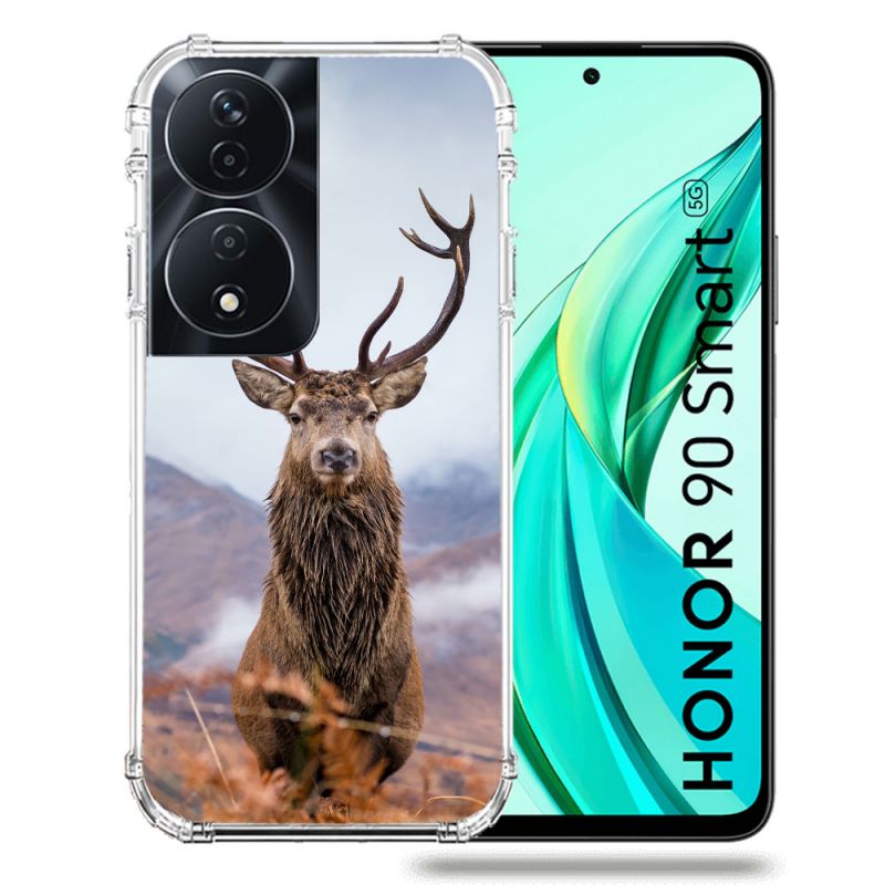 Coque Renforcée Pour Honor 90 Smart 5G Chasse Chevreuil Montagne