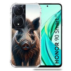 Coque Renforcée Pour Honor 90 Smart 5G Chasse Sanglier Attaque