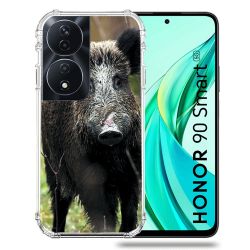 Coque Renforcée Pour Honor 90 Smart 5G Chasse Sanglier bois
