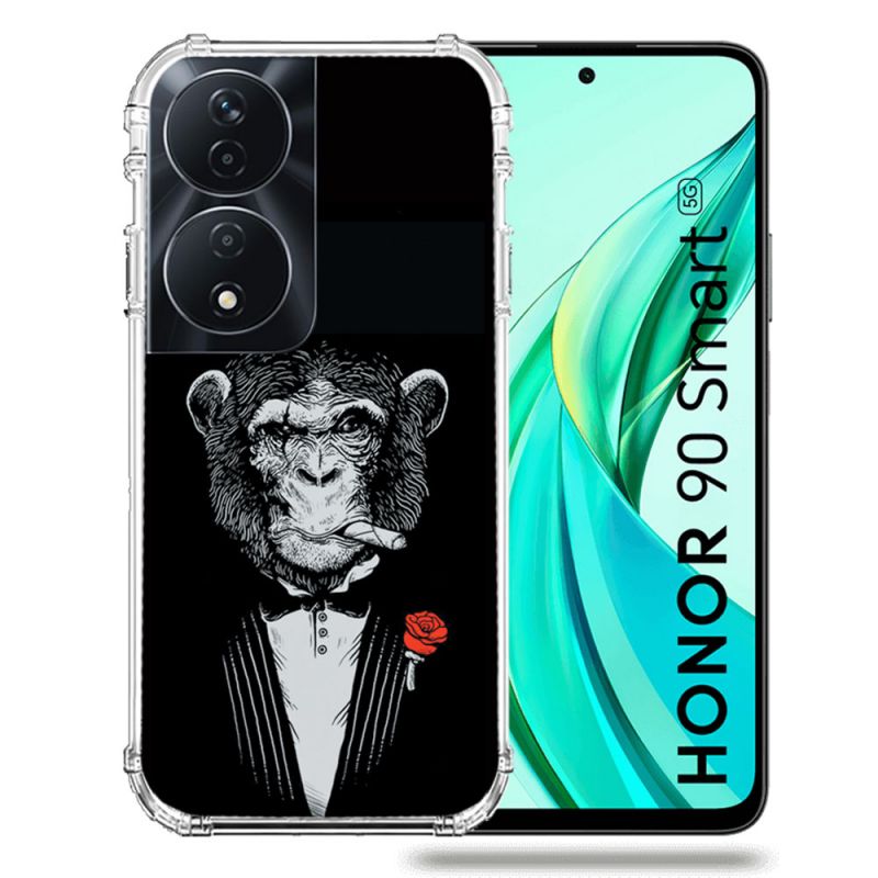 Coque Renforcée Pour Honor 90 Smart 5G Decale Singe Mafia