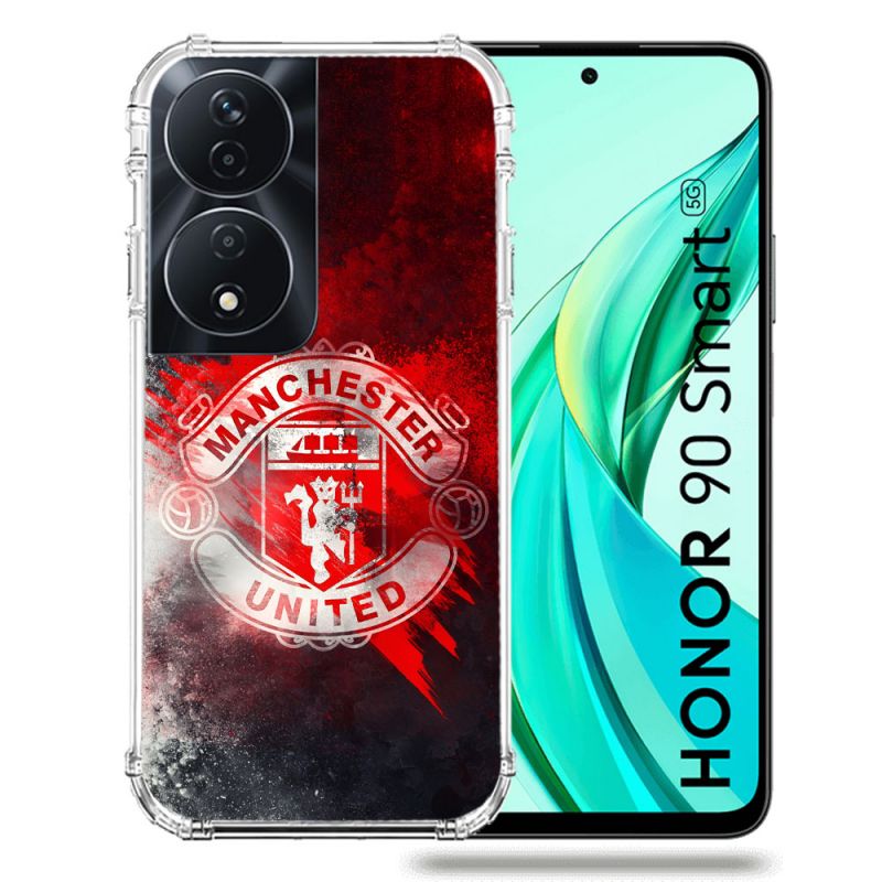 Coque Renforcée Pour Honor 90 Smart 5G Foot Manchetser United