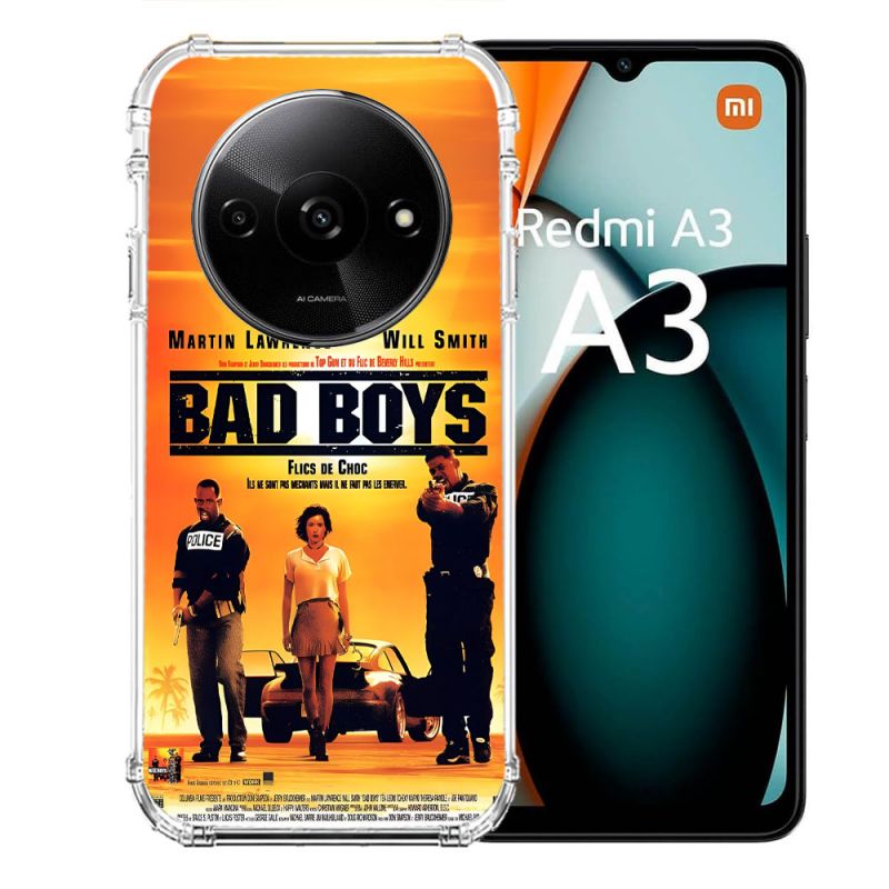 Coque Renforcée Pour Xiaomi Redmi A3 Bad Boys Affiche