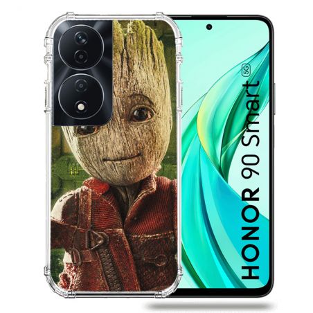 Coque Renforcée Pour Honor 90 Smart 5G Groot Vert