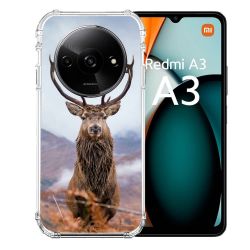 Coque Renforcée Pour Xiaomi Redmi A3 Chasse Chevreuil Montagne
