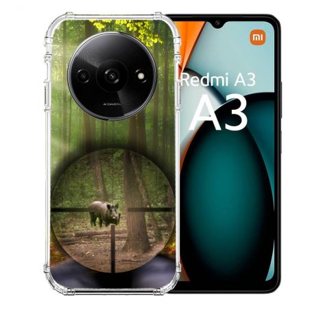 Coque Renforcée Pour Xiaomi Redmi A3 Chasse Sanglier Viseur