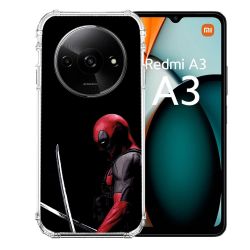 Coque Renforcée Pour Xiaomi Redmi A3 Deadpool Epee