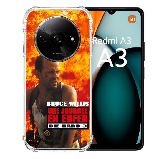 Coque Renforcée Pour Xiaomi Redmi A3 Die Hard Affiche