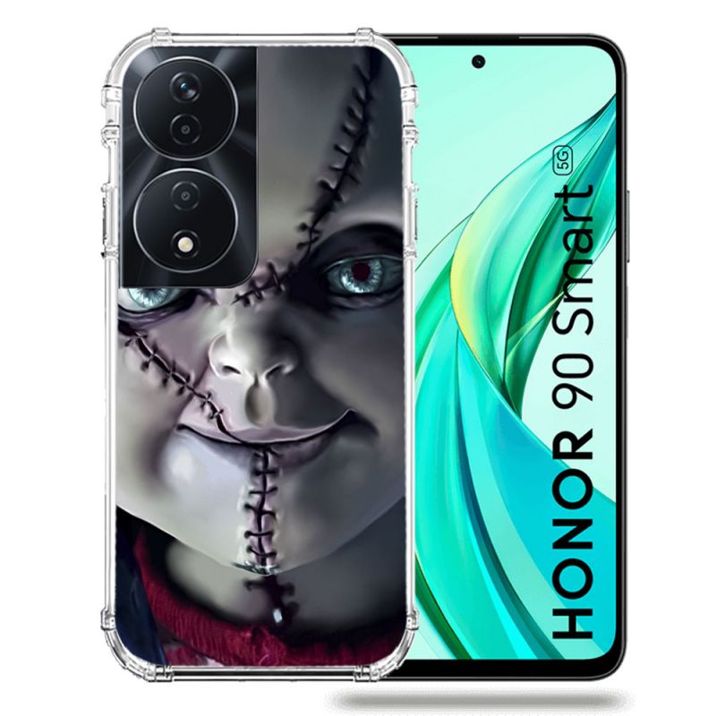 Coque Renforcée Pour Honor 90 Smart 5G Horreur Chucky Cicatrice