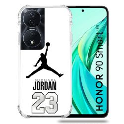 Coque Renforcée Pour Honor 90 Smart 5G Jordan 23 Blanc