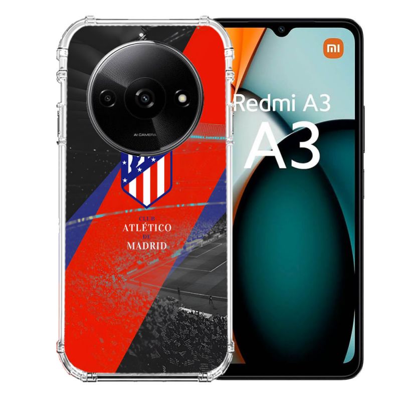 Coque Renforcée Pour Xiaomi Redmi A3 Foot Athletico Madrid