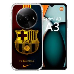 Coque Renforcée Pour Xiaomi Redmi A3 Foot FC Barcelone Vintage