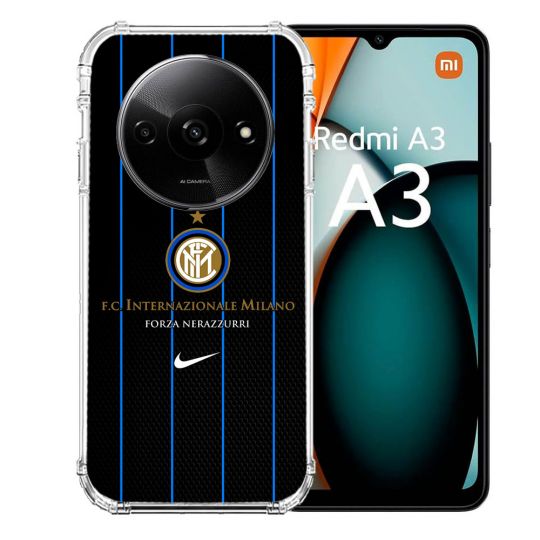 Coque Renforcée Pour Xiaomi Redmi A3 Foot Inter Milan