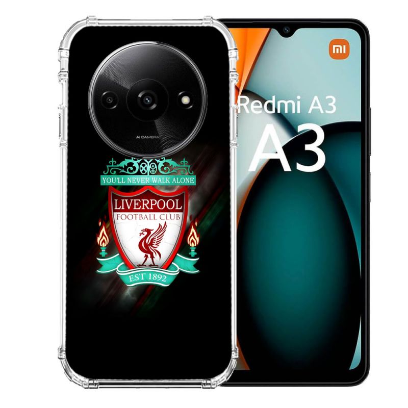 Coque Renforcée Pour Xiaomi Redmi A3 Foot Liverpool