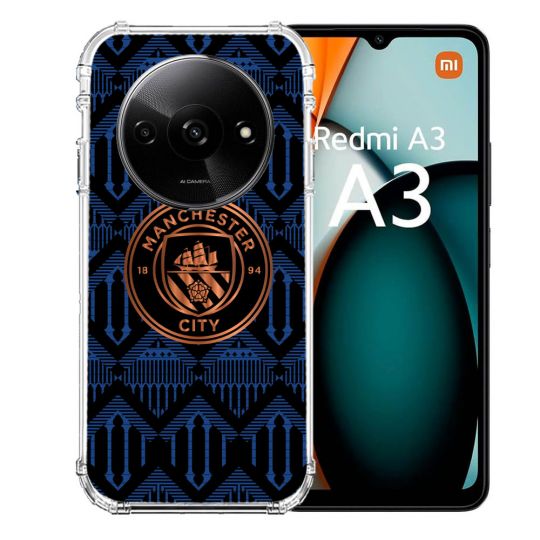 Coque Renforcée Pour Xiaomi Redmi A3 Foot Manchester City