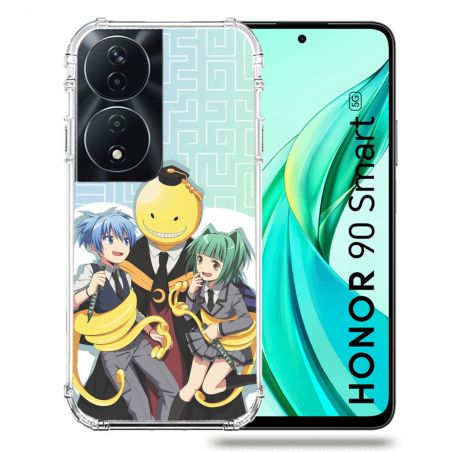 Coque Renforcée Pour Honor 90 Smart 5G Manga Assassination Classroom Kuro Trio