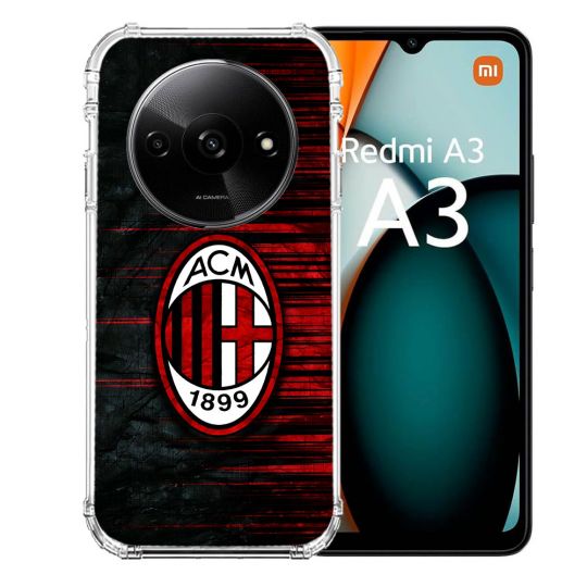 Coque Renforcée Pour Xiaomi Redmi A3 Foot Milan AC