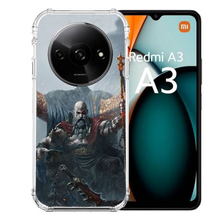 Coque Renforcée Pour Xiaomi Redmi A3 God Of War