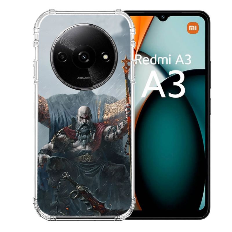 Coque Renforcée Pour Xiaomi Redmi A3 God Of War