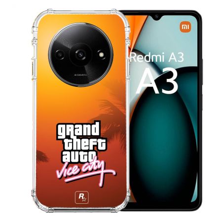 Coque Renforcée Pour Xiaomi Redmi A3 GTA Vice City