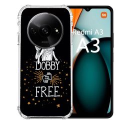 Coque Renforcée Pour Xiaomi Redmi A3 Harry Potter Dobby Free Noir