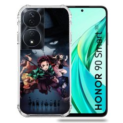 Coque Renforcée Pour Honor 90 Smart 5G Manga Demon Slayer Noir