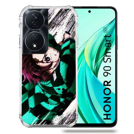Coque Renforcée Pour Honor 90 Smart 5G Manga Demon Slayer Tanjiro