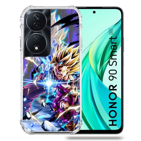 Coque Renforcée Pour Honor 90 Smart 5G Manga Dragon Ball Sangohan Duo