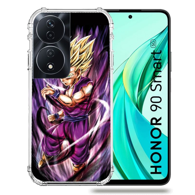 Coque Renforcée Pour Honor 90 Smart 5G Manga Dragon Ball Sangohan Violet