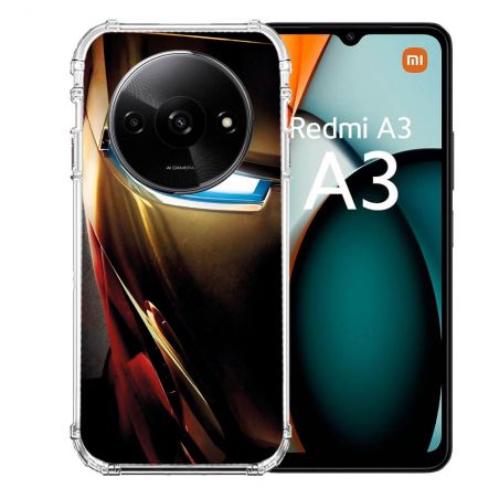 Coque Renforcée Pour Xiaomi Redmi A3 Iron Man Casque
