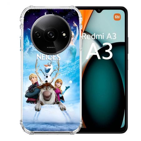 Coque Renforcée Pour Xiaomi Redmi A3 La Reine Des Neiges