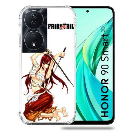 Coque Renforcée Pour Honor 90 Smart 5G Manga Fairy Tail Erza
