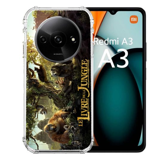Coque Renforcée Pour Xiaomi Redmi A3 Le Livre De La Jungle Affiche