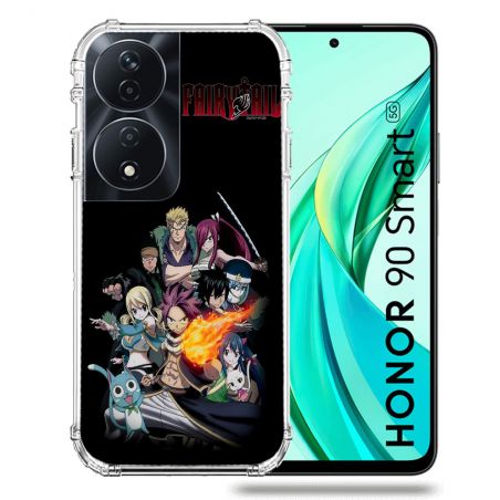 Coque Renforcée Pour Honor 90 Smart 5G Manga Fairy Tail Logo Team