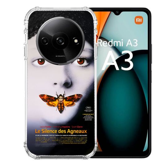 Coque Renforcée Pour Xiaomi Redmi A3 Le Silence Des Agneaux Affiche