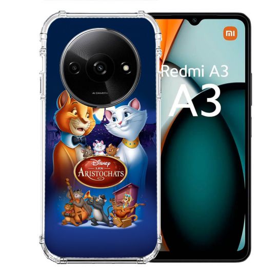 Coque Renforcée Pour Xiaomi Redmi A3 Les Aristochats