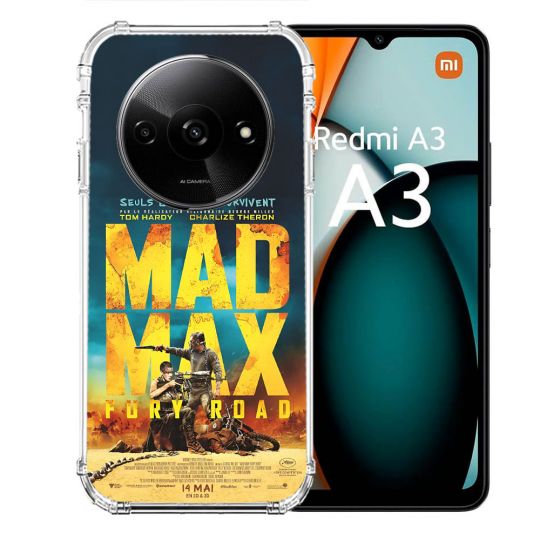 Coque Renforcée Pour Xiaomi Redmi A3 Mad Max Affiche
