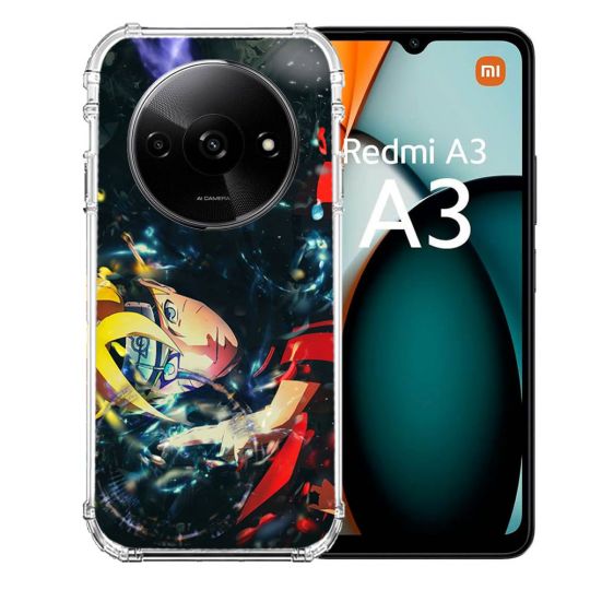 Coque Renforcée Pour Xiaomi Redmi A3 Manga Boruto Eclair