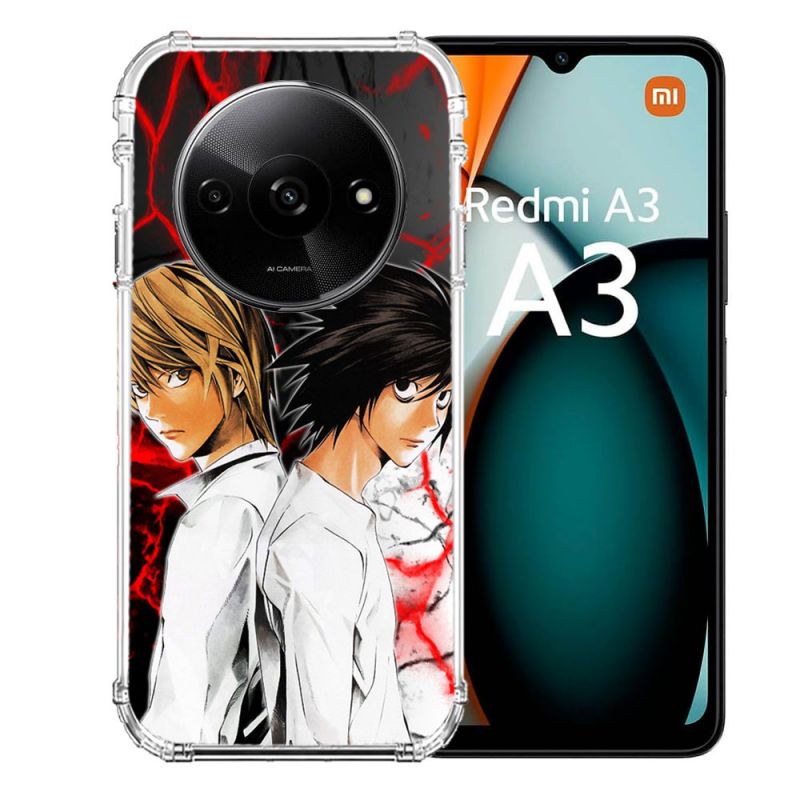 Coque Renforcée Pour Xiaomi Redmi A3 Manga Death Note Duo