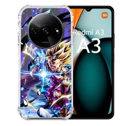 Coque Renforcée Pour Xiaomi Redmi A3 Manga Dragon Ball Sangohan Duo