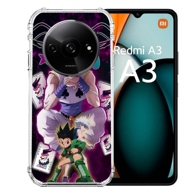 Coque Renforcée Pour Xiaomi Redmi A3 Manga Hunter X Hunter Hisoka