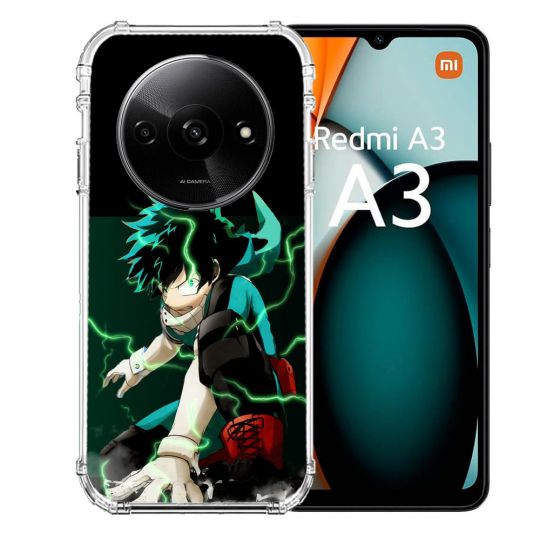 Coque Renforcée Pour Xiaomi Redmi A3 Manga My Hero Academia Deku