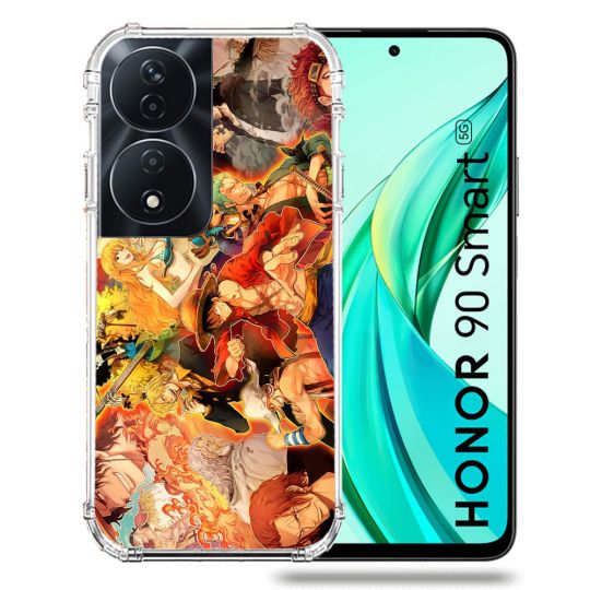 Coque Renforcée Pour Honor 90 Smart 5G Manga One Piece Nakama