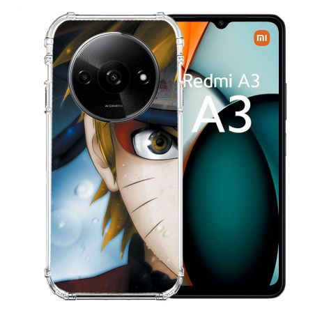 Coque Renforcée Pour Xiaomi Redmi A3 Manga Naruto Blanc